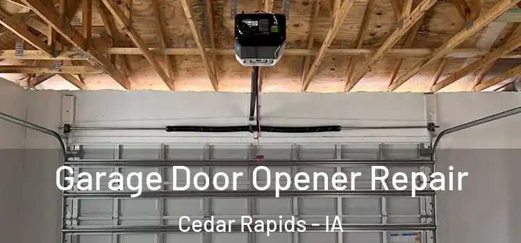  Garage Door Opener Repair Cedar Rapids - IA