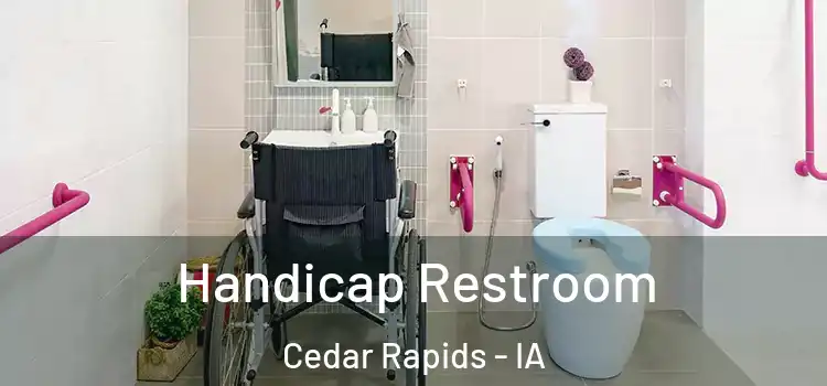 Handicap Restroom Cedar Rapids - IA